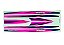 TRAXXAS Conjunto de decalques rosa para casco Disruptor - Imagem 1