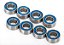 TRAXXAS Rolamentos de esferas Blue-Seal 4x8x3 mm (8) - Imagem 1