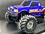 TRAXXAS X-MONSTER + BOLHA + KIT PARA CHOQUE + RODAS CROMADAS E PNEU BIGFOOT - Imagem 9