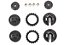 TRAXXAS 1/10 GTR Shock Spring Retainer Set - Imagem 1