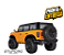 TRAXXAS TRX-4 FORD BRONCO -LARANJA - Imagem 2