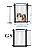 Portão para animais 80 cm altura com extensor - Imagem 2