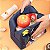Bolsa Termica Infantil Lancheira Escolar Marmita C/ Alca Estampas Animais Fofos 3D - Imagem 6