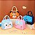 Bolsa Termica Infantil Lancheira Escolar Marmita C/ Alca Estampas Animais Fofos 3D - Imagem 4