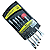 CH COMBINADA JG C/5 PCS CATRACADA - Imagem 1