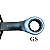 CHAVE COMBINADA CATRACADA 19MM CABECA FIXA - Imagem 3