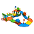 Pista de Carrinho infantil Pista Baby animal Divplast - Imagem 3