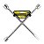 Chave de Roda Cruz 3 bocas 1 espátula 17x19x21mm Universal - Imagem 1