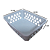 CESTO ORGANIZADOR 16 X 12 BRANCO - PACOTES - Imagem 3