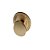 Puxador Ponto Beetle com Base Granada Dourado Zen - Imagem 2