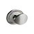 Puxador Ponto Beetle com Base Granada Escovado Zen - Imagem 1