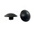 Puxador Ponto Órion 55x27mm Preto Zen Design - Imagem 2