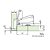 Dobradiça para Móveis MW15 175g Reta - FGVTN - Imagem 2