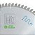 Disco Serra Leitz 250mm 80D WZ38º Negativo Eucalipto SL14826 - Imagem 2