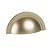 Puxador Shell 64mm 955 Dourado Zen Design - Imagem 1