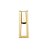 Puxador Ponto Flex Dourado - ZEN Design - Imagem 1