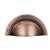 Puxador Concha Shell 64mm Vecchio Cobre Zen - Imagem 1