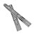 Corrediça Metal Telescópica Larga One Touch 40cm - Imagem 1