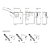 Kit Articulador para Porta Basculante D40 H400 Aerobus FGVTN - Imagem 3