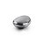 Puxador Ponto Seixo P Onix Escovado - Zen Design - Imagem 1