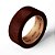 Fita de Borda PVC Corten 64mm Rolo de 20 metros Guararapes Rehau - Imagem 1