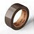 Fita de Borda Cristallo Gianduia 64mm Rolo de 20m Duratex Rehau - Imagem 1