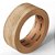 Fita de Borda Carvalho Batur 64mm Rolo de 20m Duratex Rehau - Imagem 1