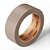 Fita de Borda Gianduia Natural Liso 64mm Rolo de 20mt Duratex Rehau - Imagem 1