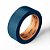 Fita de Borda PVC Azul Profundo 64mm Rolo de 20m Duratex Rehau - Imagem 1