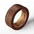 Fita de Borda Nogueira Cádiz 64mm Rolo de 20m Duratex Rehau - Imagem 1