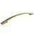Puxador Sonico IL-2092 160mm Dourado Fosco Italy Line - Imagem 1