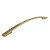 Puxador Sonico IL-2092 192mm Dourado Fosco Italy Line - Imagem 1