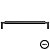 Puxador Zigrinato IL1780 192mm Preto Italy Line - Imagem 1