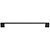 Puxador Liveri IL-950 192mm Preto Italy Line - Imagem 1