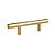 Puxador Primus IL-814 64mm Dourado Matte Italy Line - Imagem 1