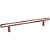 Puxador Primus IL-814 160mm Champ Rose Italy Line - Imagem 1