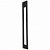 Puxador Duplo de Porta Inox Preto Sobrepor Italy Line DF 927 - Imagem 1