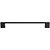 Puxador Liveri IL-950 160mm Preto Italy Line - Imagem 1