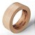 Fita de Borda Carvalho Malva 64mm Rolo 20m Duratex Rehau - Imagem 1