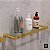 Porta Shampoo Solano Inox Gold Italy Line - Imagem 2
