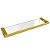 Porta Shampoo Solano Inox Gold Italy Line - Imagem 1