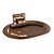 Porta Sabonete Eterna Red Gold Italy line - Imagem 1