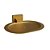 Porta Sabonete Eterna Gold Matte Italy Line - Imagem 1