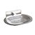 Porta Sabonete Aço Inox Escovado Italy Line Delia - Imagem 1