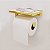 Papeleira Eterna Suporte Gold Italy Line - Imagem 2