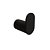 Cabide Solano Inox Preto Italy Line - Imagem 1