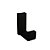 Cabide Eterna Black 9023 Italy Line - Imagem 1