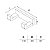 Cabide Duplo Eterna 9022 Inox Polido Italy Line - Imagem 3