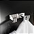 Cabide Duplo Eterna 9022 Inox Polido Italy Line - Imagem 2