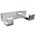 Cabide Duplo Eterna 9022 Inox Polido Italy Line - Imagem 1